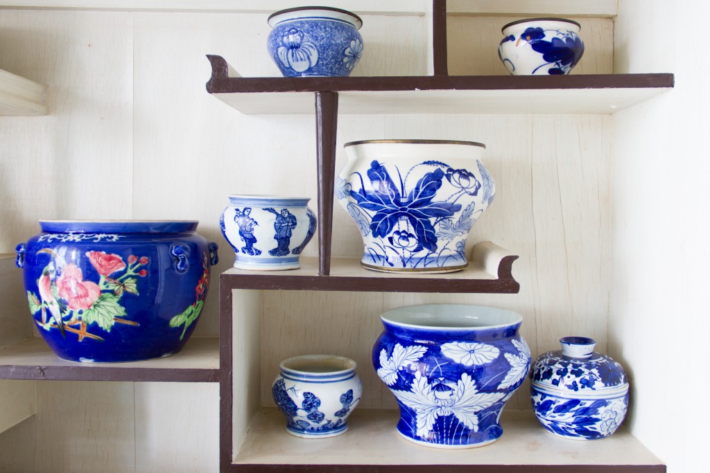 Chinese porcelain vases