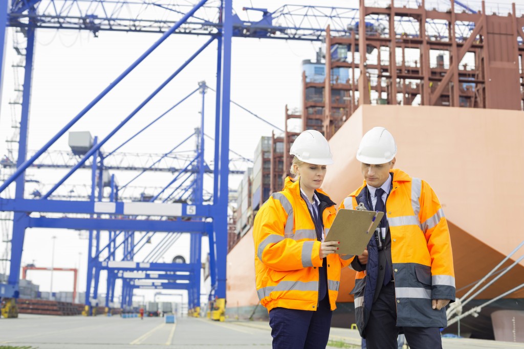 wearing hi-vis workwear