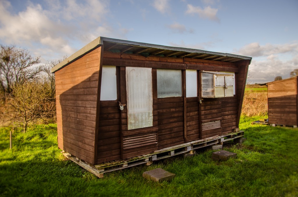 Nice wooden shed
